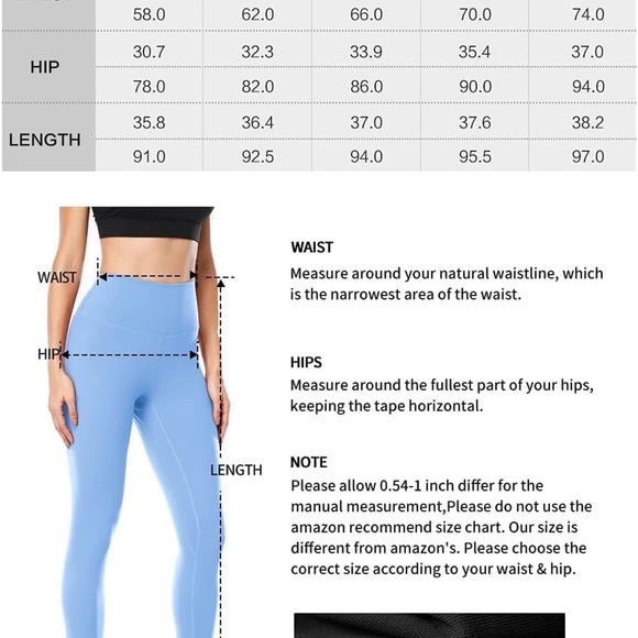 HZORI *Sold Out* 7/8 Yoga workout leggings size Large - Picture 11 of 11